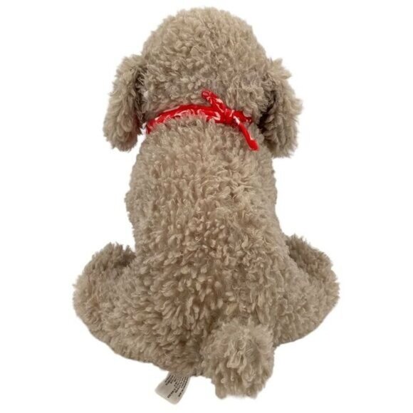 Kellytoy Valentine Labradoodle Dog Realistic Plush 17” - Picture 3 of 13
